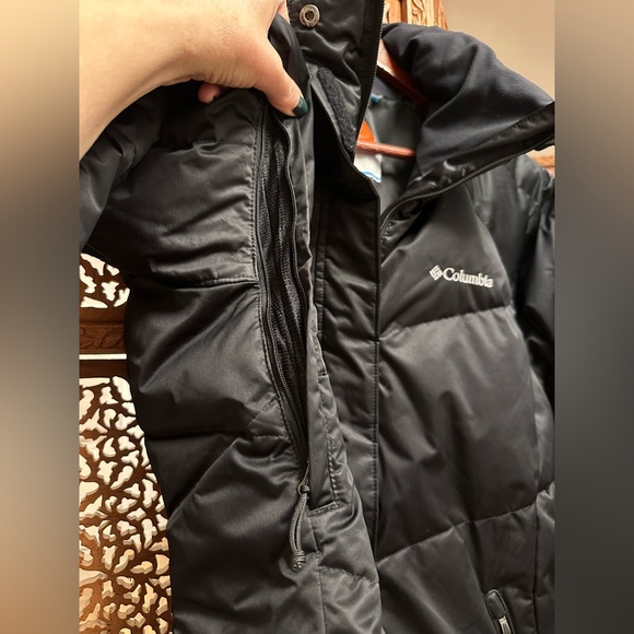 🚺 Columbia Omni-heat down black ski coat - Picture 6 of 16